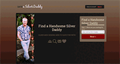 Desktop Screenshot of dateasilverdaddy.com
